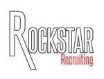 Rockstar Recruiting - white with black border - transparent